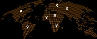 World map – CodingMed serves clients across Germany and Europe